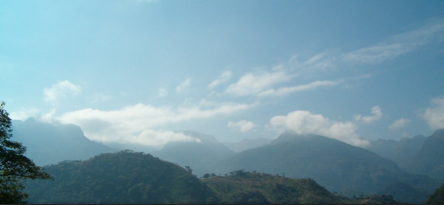 Mountains surrounding La Mesilla-Guatemala